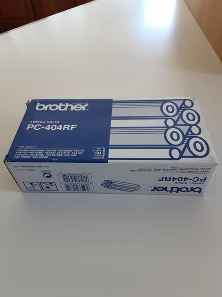 Brother fax Carbon 4 refill rolls PC-404RF Carousel 1