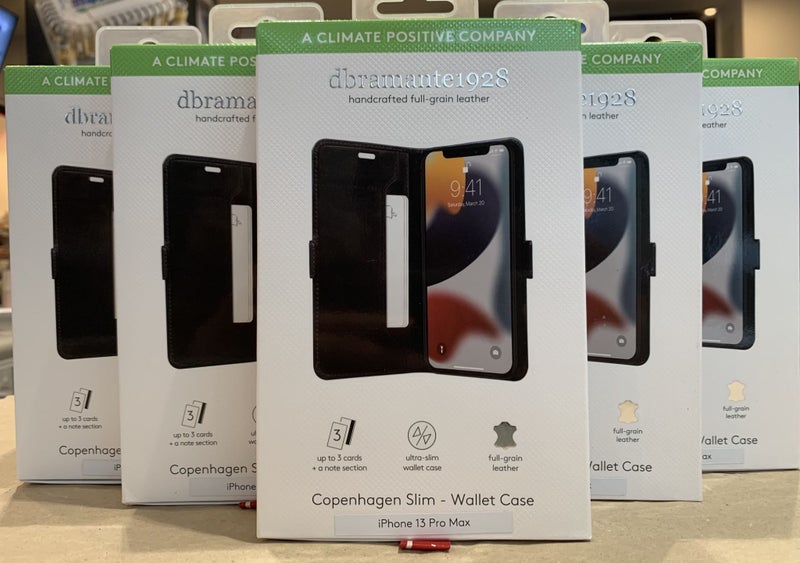 iPhone 13 Pro Max Dbramante1928 Copenhagen Slim Wallet Case -CHOOSE A COLOUR- Carousel 1