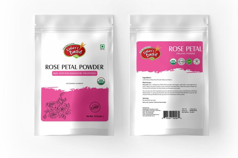 Rose Petal Organic Powder 227g Carousel 1