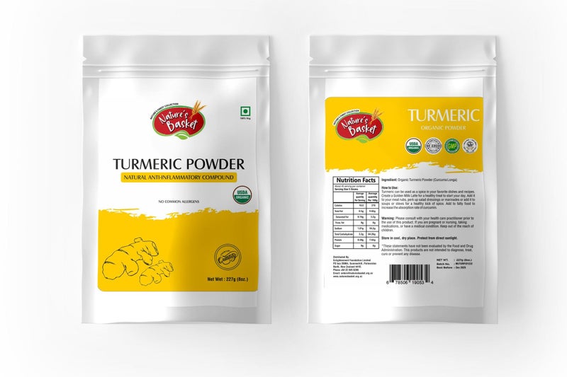 Organic Turmeric Powder 227g Carousel 1