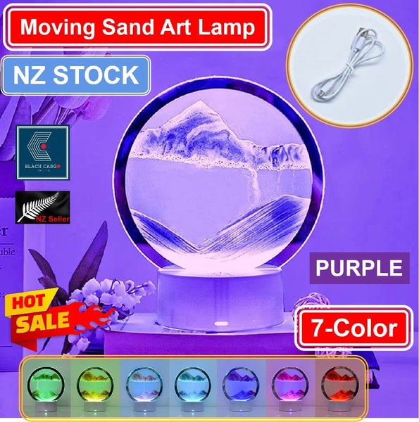 Sandscapes Painting Picture Glass Frame Home Art Decor *Local Clearance* Carousel 2