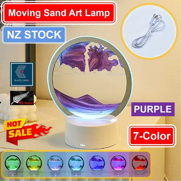 Sandscapes Painting Picture Glass Frame Home Art Decor *Local Clearance* Carousel 1