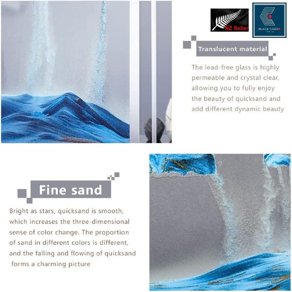 Brand New Deep Sea Sandscape Paperweight Art Frame Home Decor*Hot SALE62989796072705112