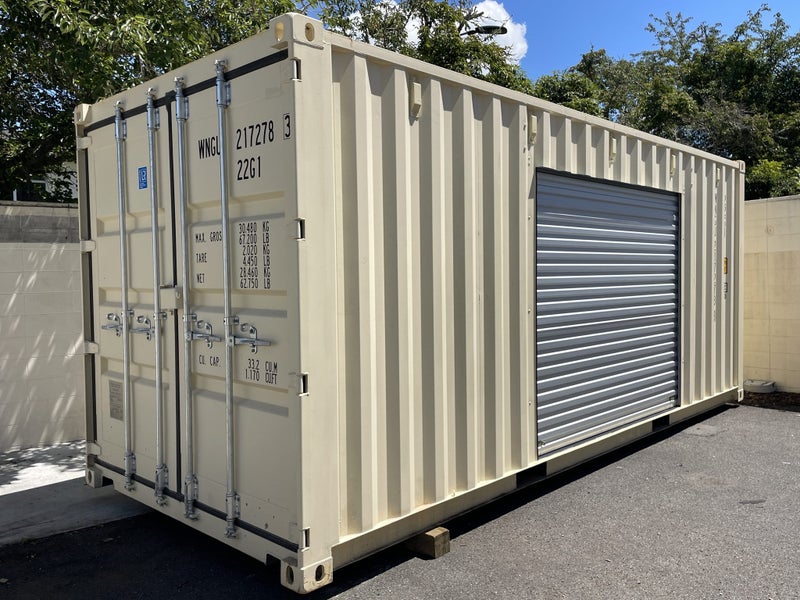 20ft One Trip Container with Roller door Carousel 1