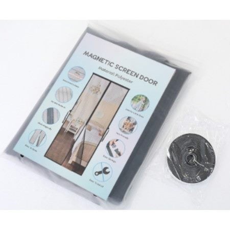 Magnetic Screen Curtain Door Anti Mosquito Fly Bug Mesh Insect 120x220cm Carousel 2