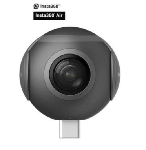 Insta360 Air 360 Degree Camera Type-C For Android Mobiles - Gray + AfterPay Carousel 2