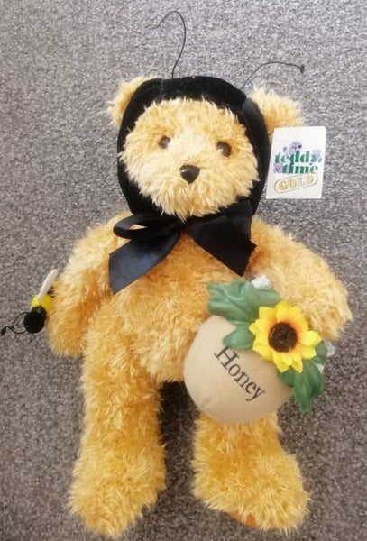 Teddy Time Gold Teddy - Honey Holding Teddy Carousel 1