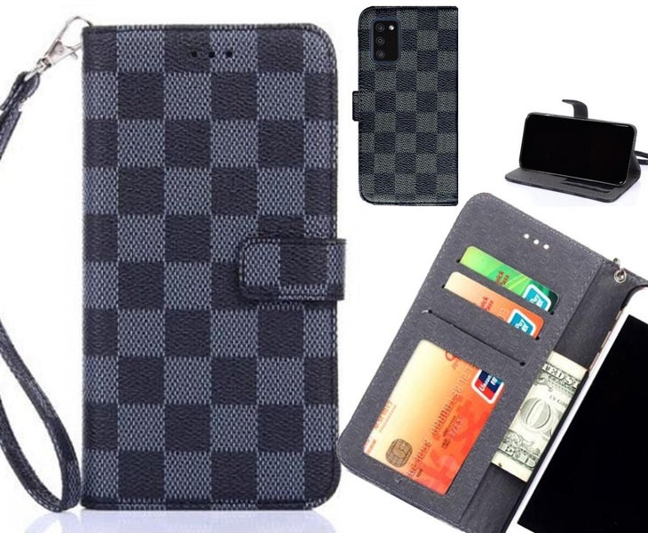 Samsung Galaxy A02S Case Grid Wallet Leather Case Carousel 1