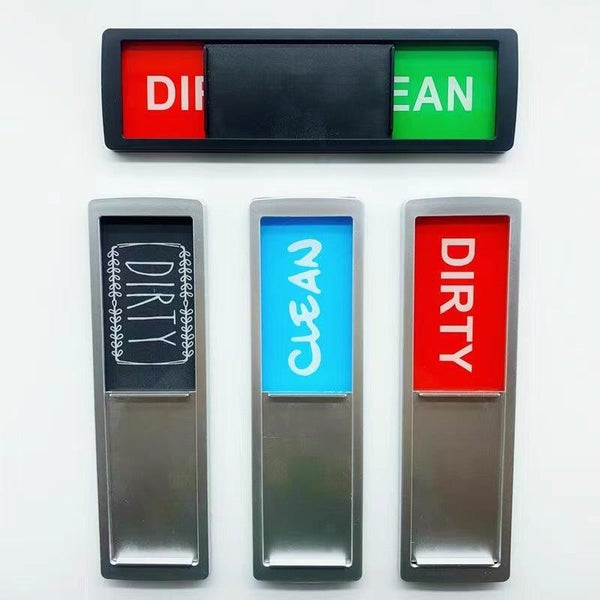 Clean Dirty Indicator Sign Dishwasher Magnet Refrigerator Magnets Carousel 2