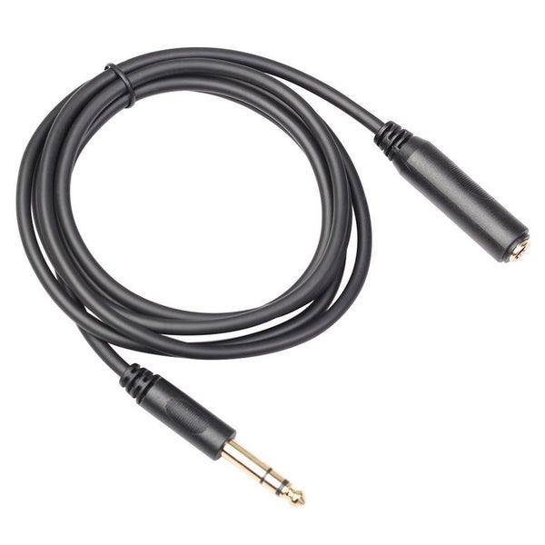6.35Mm Headphone Extension Cable Trs 1 / 4' Male To Female Stereo Electric Instr Carousel 2