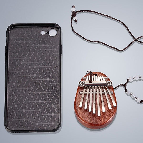 8 Key Mini Kalimba Exquisite Finger Thumb Piano Marimba Musical Good Accessory Carousel 2