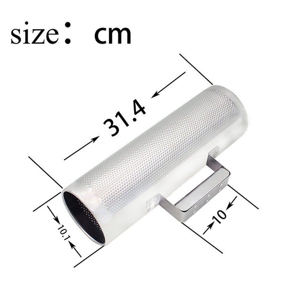 Stainless Steel Guiro Instrument With Scraper Latin Percussion Musical Tool Equi Carousel 2