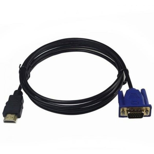 Hdmi To Vga Cable Black Monitor/AV Cables & Adapters Carousel 2