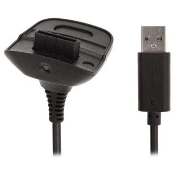 1.5M Black Usb Charging Cable Cord Charger For Xbox 360 Wireless Game Controller Carousel 2