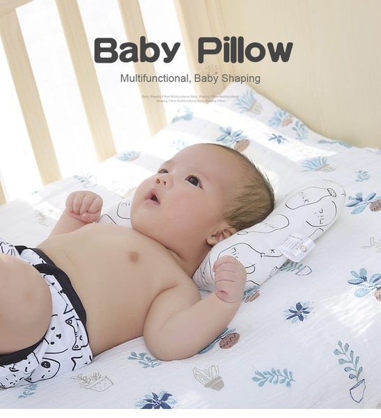 Baby Concave Pillow Infant Boys Girls Sleeping Cushion Neck Support Pillows Kids Carousel 2