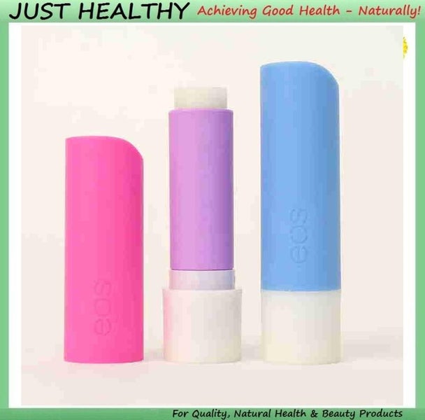 EOS LIP BALMS - 2 PK - RASPBERRY CLOUD & BLACKBERRY BELLINI - GENUINE Carousel 2