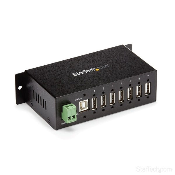 StarTech.com ST7200USBM 7-Port Industrial USB 2.0 Hub with ESD Carousel 1