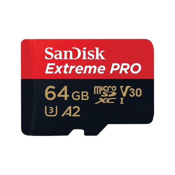 SANDISK EXTREME PRO MICRO SDHC 64GB UP TO 200MB/S CLASS 10 - SDSQXCU-064G-GN6MA Carousel 1