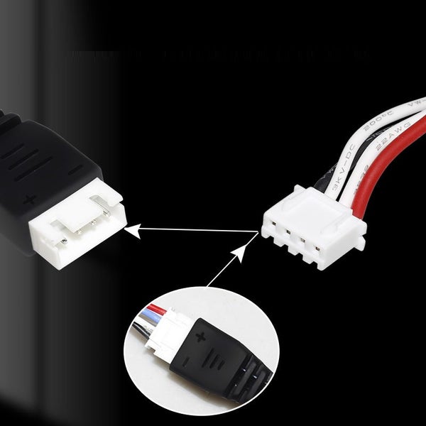 11.1V USB XH-4 pins Lithium Batteries Charging Cable for Car Drone or Helicopter Carousel 2