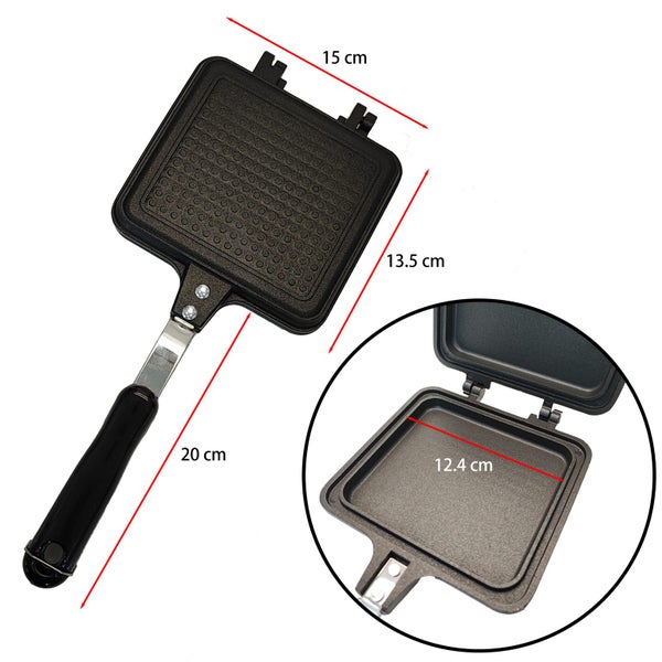 Aluminium Alloy Camping Non-stick toaster Carousel 8