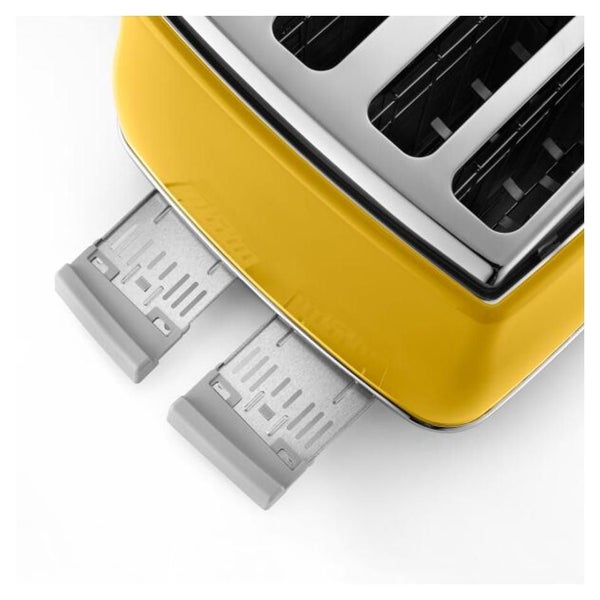 Delonghi Icona Capitals 4 Slice Toaster - Yellow (CTOC4003Y) Carousel 2