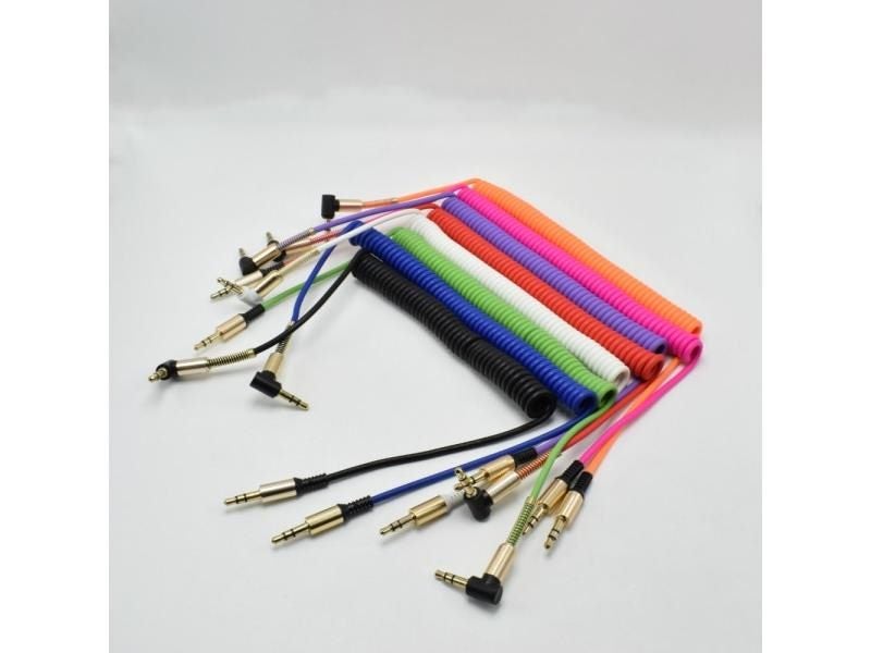 3.5MM Male To Male AUX Audio Cable For Phone Car Speaker MP4 Carousel 2