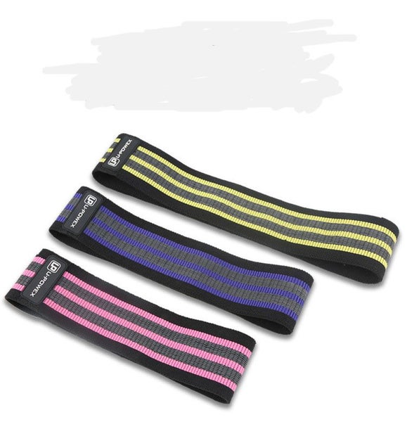 SET OF 3 | Non-Slip Thick Fabric Booty Resistance Bands for Squat Butt Legs Hips Carousel 1