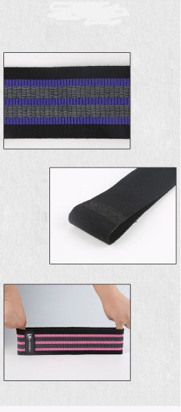 SET OF 3 | Non-Slip Thick Fabric Booty Resistance Bands for Squat Butt Legs Hips Carousel 2