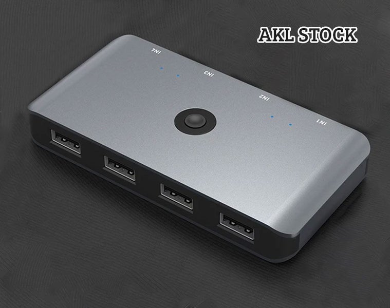USB KVM Switch Splitter 4 Ports - (Auckland Clearance) Carousel 1