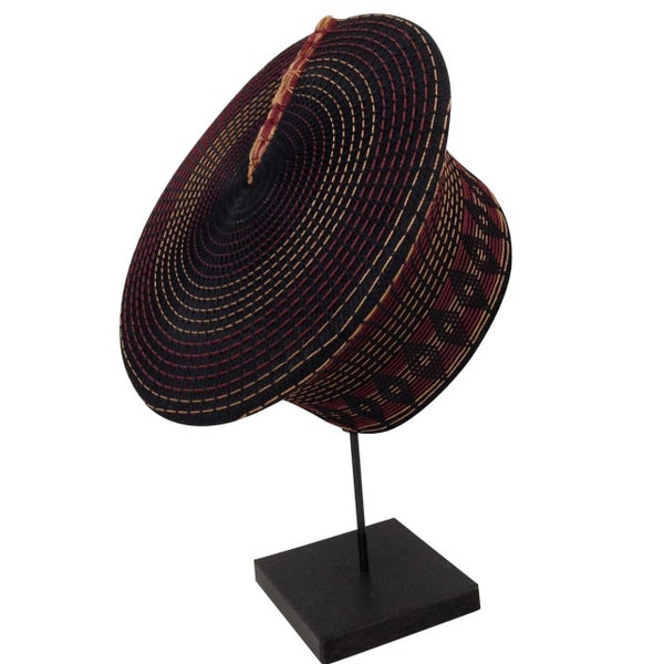 Zulu Hat on Stand in Black Carousel 1