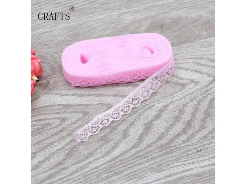 10 Yards 1.35 Cm Wide Lace Ribbon For DIY Clothing Accessories Flower Carousel 1