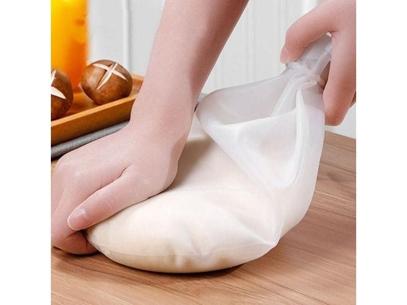 Silicone Kneading Dough Bag Food Grade Flour Mixing Silicone Bag Preservation Carousel 1