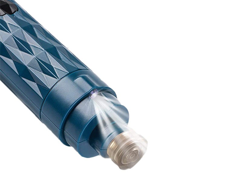 Electric Pet Nail Grinder Clippers Dog Cat Grooming Trimmer with LED Light Blue Carousel 5