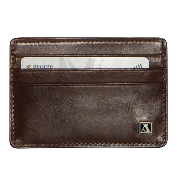 Taking Care of Business Card Holder (Brown) by Carousel 1