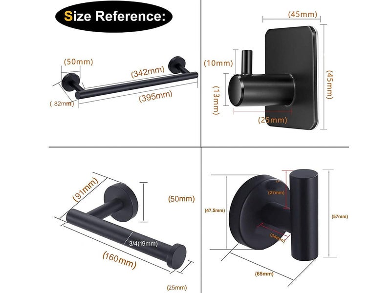 Bathroom Accessory Set NZ Clearance Carousel 12