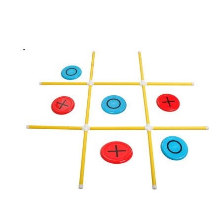Giant Tic Tac Toe Game PVC Framed Bean Bag Toss Game Toy Carousel 10