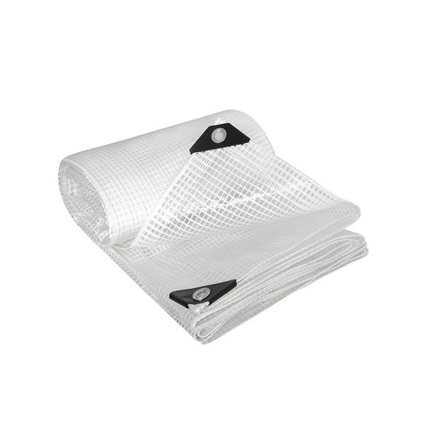 Manan Tarp Tarpaulin 200GSM Camping Heavy Duty Tent Waterproof Cover 6.1mx7.3m Carousel 1