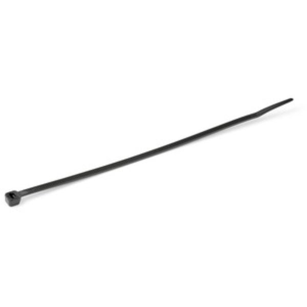 StarTech.com 100 Pack 8" Cable Ties - Black Large Nylon/Plastic Zip Tie - Black Carousel 2