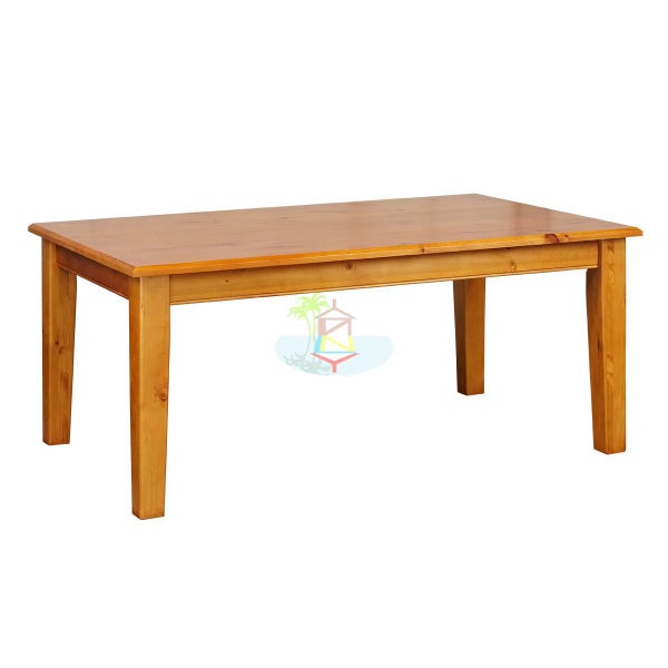 PurePine# NZ Pine Dining Suite | 1.5M Table&6 Chairs | Pine color Carousel 4