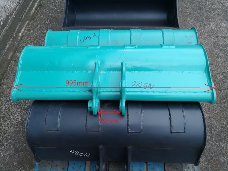 1000mm wide Weed Bucket for Kubota U17 Carousel 1