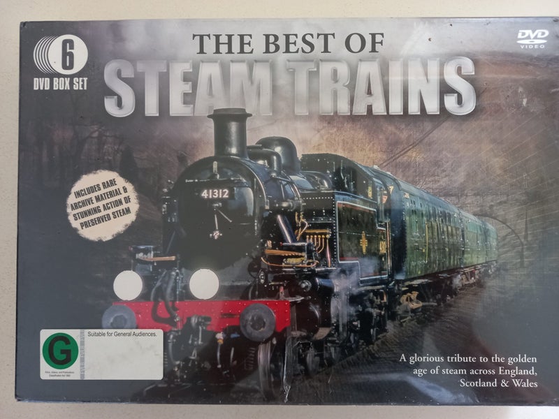 BEST OF STEAM TRAINS – 6 DVD BOXED SET ***NEW*** Carousel 1