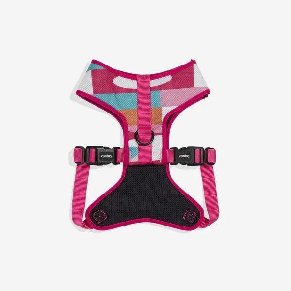 ZEE.DOG ADJUSTABLE AIR MESH HARNESS - BLOOM! LARGE! Carousel 2