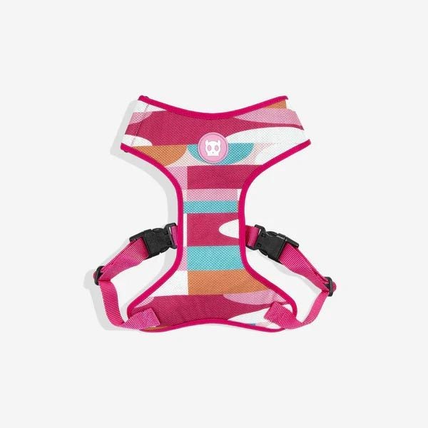 ZEE.DOG ADJUSTABLE AIR MESH HARNESS - BLOOM! LARGE! Carousel 1
