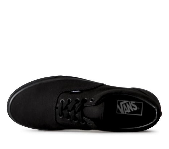 Mens Vans Authentic Era Skate Shoes Black/Black Carousel 2