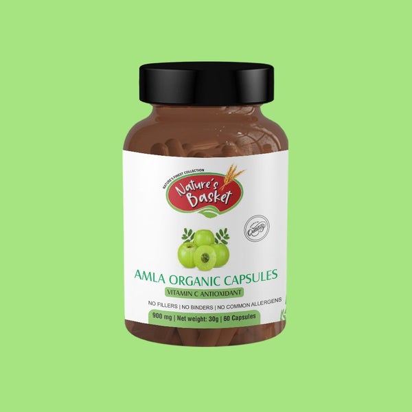 Amla Organic Powder Capsules 900mg Carousel 1