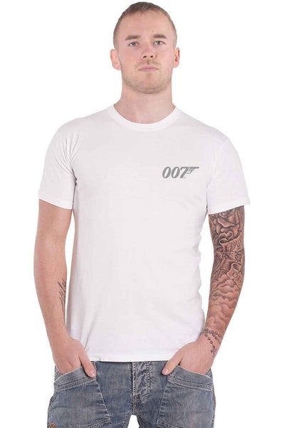 James Bond 007 T Shirt Goldeneye Japanese Poster new Official Mens White Carousel 1
