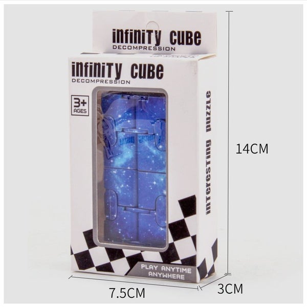NEW Sensory Infinity Cube Stress Fidget Toys for Autism Anxiety Relief Carousel 2