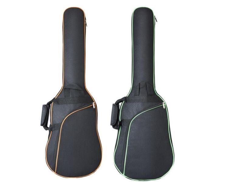 40/41 Inchs Oxford Fabric Electric Guitar Case Colorful Edge Gig Bag Double Carousel 2