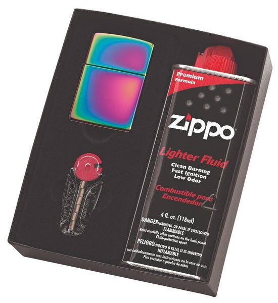 Zippo Lighter - #151 Spectrum Lighter With Fluid And Flints Carousel 1