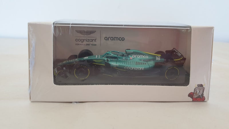 ASTON MARTIN AMR22 F1 CAR 2022 #18 LANCE STROLL 1:64 SCALE SPARK LAST ONE Carousel 1